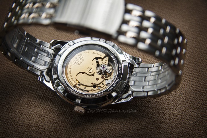 Đồng hồ Citizen NH7504-52A Automatic giá rẻ trữ cót 40 giờ - Ảnh 5