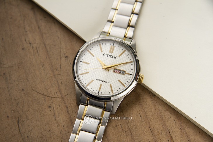 Đồng hồ nam Citizen NH7524-55A bộ máy cơ giá rẻ bất ngờ - Ảnh 1