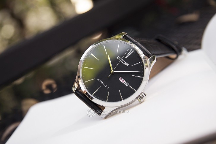 Đồng hồ Citizen NH8350-08E chỉ 5 triệu cho máy cơ chất lượng - Ảnh 2