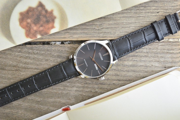 Đồng hồ Citizen NH8350-08E chỉ 5 triệu cho máy cơ chất lượng - Ảnh 3