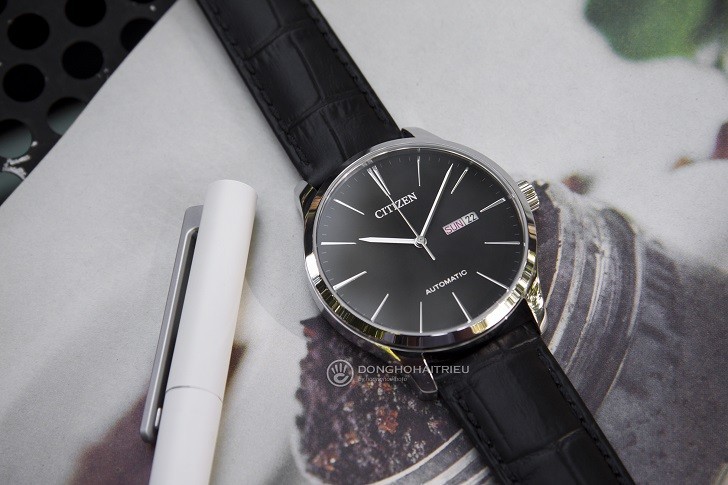 Đồng hồ Citizen NH8350-08E chỉ 5 triệu cho máy cơ chất lượng - Ảnh 4