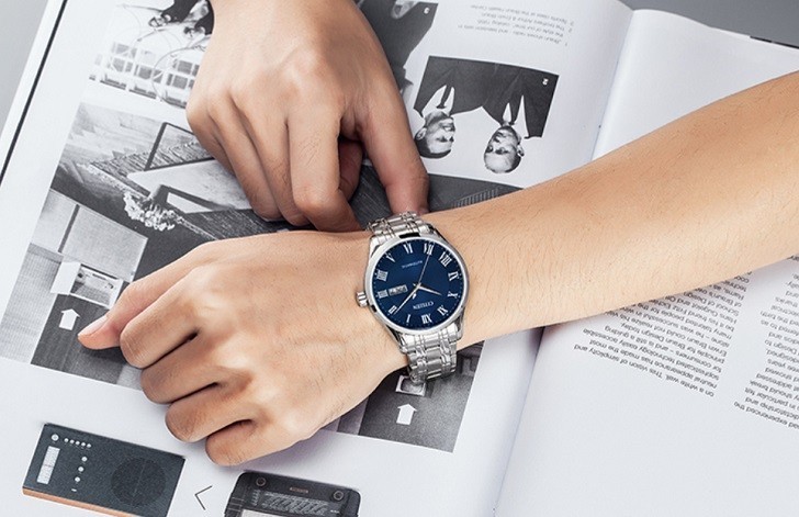 Đồng hồ Citizen NH8360-80L automatic, trữ cót đến 40 giờ - Ảnh 3