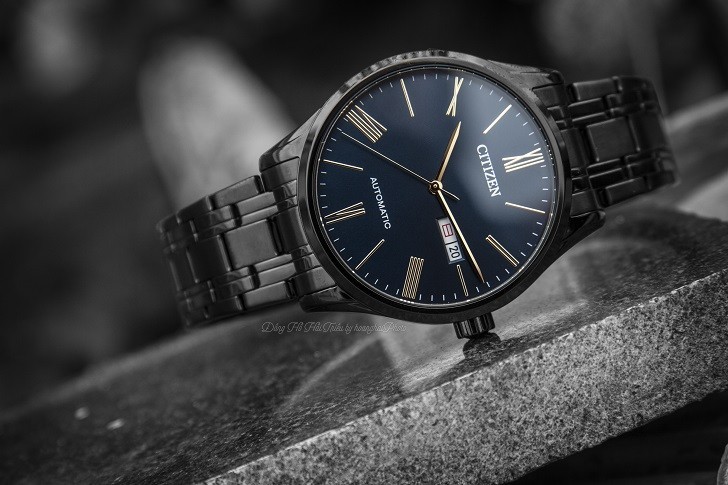 Đồng hồ Citizen NH8365-86M máy automatic, trữ cót 40 giờ - Ảnh 4