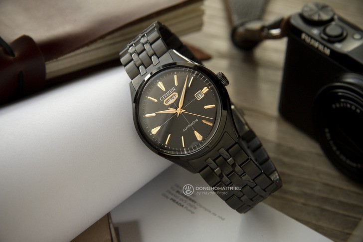 Đồng hồ Citizen NH8395-77E máy cơ Nhật, trữ cót đến 40 giờ - Ảnh 1