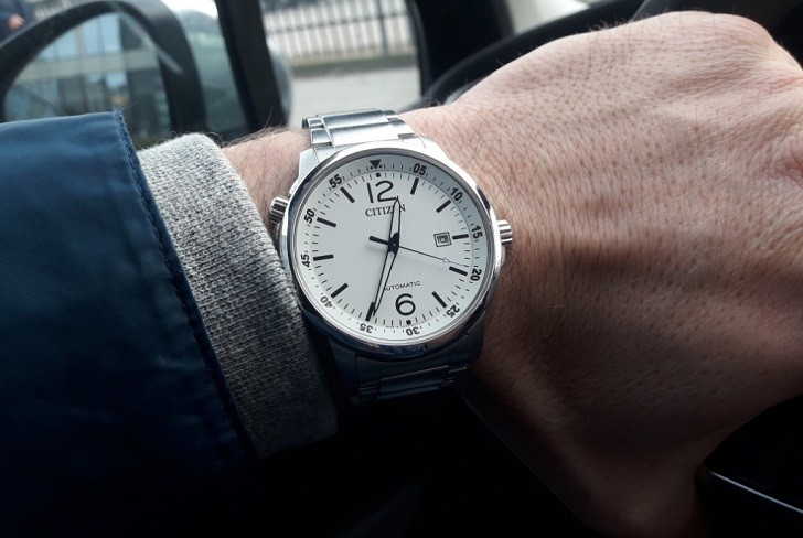 Đồng hồ cơ Citizen NJ0070-53A thoải mái bơi lội - Ảnh 7