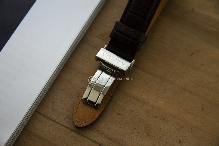 Đồng hồ cơ Citizen NP1010-01A kim xanh và bộ máy mạnh mẽ - Ảnh 5