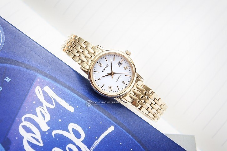 Đồng hồ nữ Citizen EW1582-54A bộ máy năng lượng ánh sáng - Ảnh 1