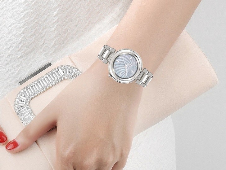 Đồng hồ Eco-Drive Citizen EM0331-52D năng lượng ánh sáng - Ảnh 5
