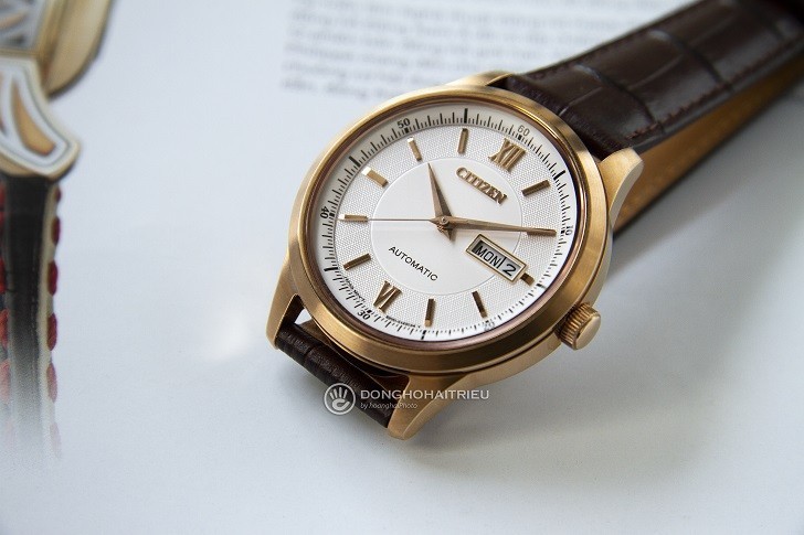 Đồng hồ Citizen NY4053-05A automatic, trữ cót đến 40 giờ - Ảnh 1