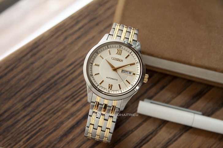 Đồng hồ Citizen NY4056-58P automatic, trữ cót đến 40 giờ - Ảnh 4
