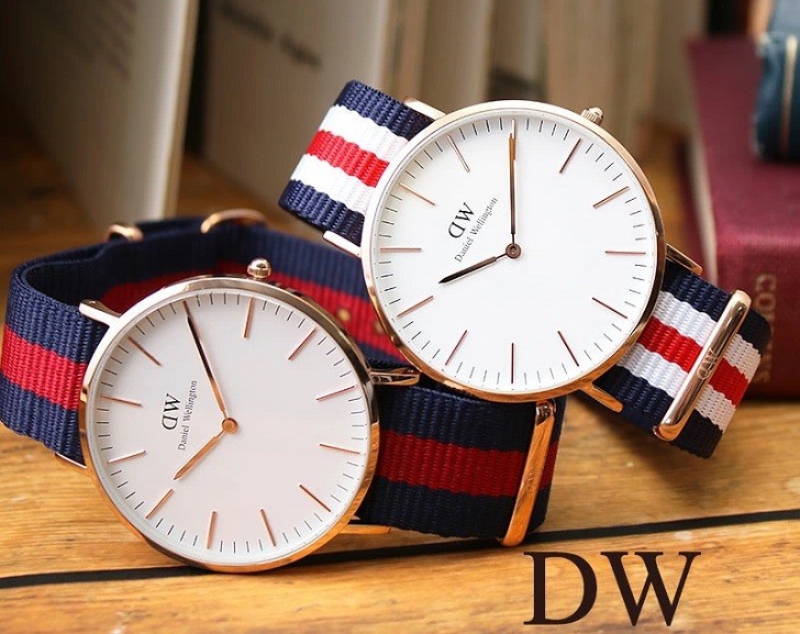 Đồng hồ Daniel Wellington DW00100001 dây vải trẻ trung - Ảnh 5