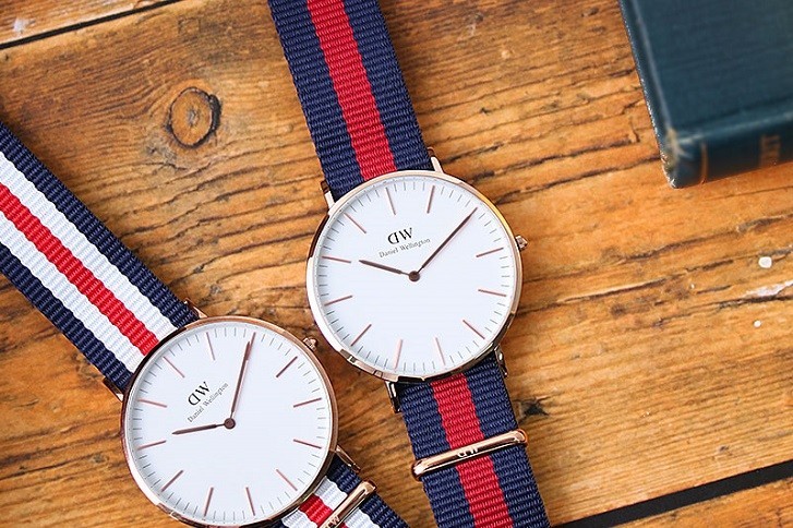 Đồng hồ Daniel Wellington DW00100001 dây vải trẻ trung - Ảnh 2
