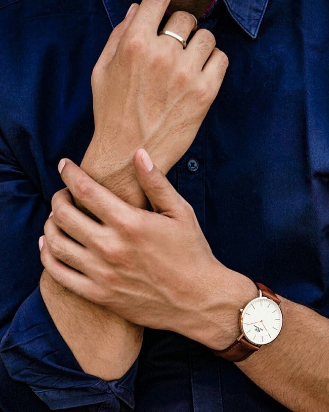 Đồng hồ nam Daniel Wellington DW00100006 thay pin miễn phí - Ảnh 1