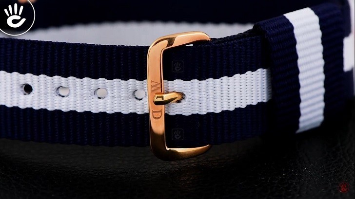 Đồng hồ Daniel Wellington DW00100031 thiết kế dây vải năng động - Ảnh 4