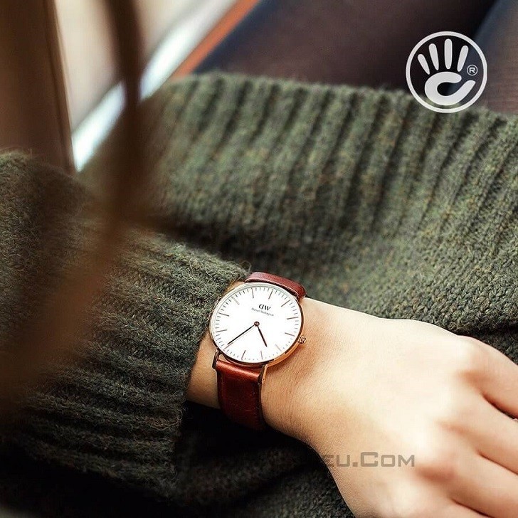 Đồng hồ nữ Daniel Wellington DW00100035 thay pin miễn phí - Ảnh 2