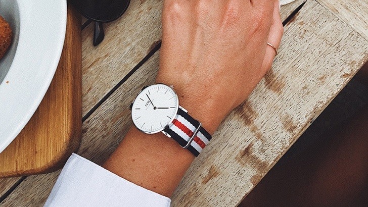 Đồng hồ Daniel Wellington DW00100046 dây vải Nato trẻ trung - Ảnh 3