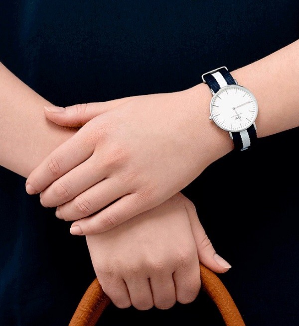Đồng hồ Daniel Wellington DW00100047 rẻ thay pin miễn phí - Ảnh 5