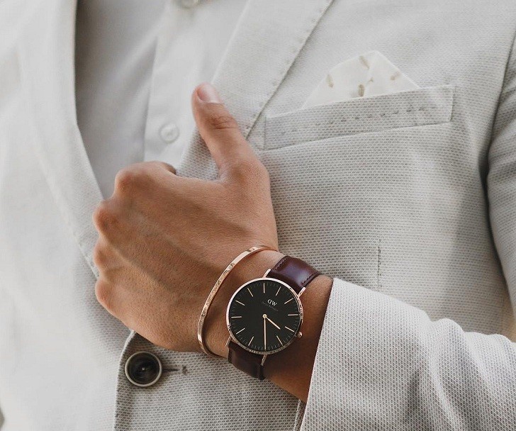 Đồng hồ nam Daniel Wellington DW00100125 thời trang, tinh tế - Ảnh 3