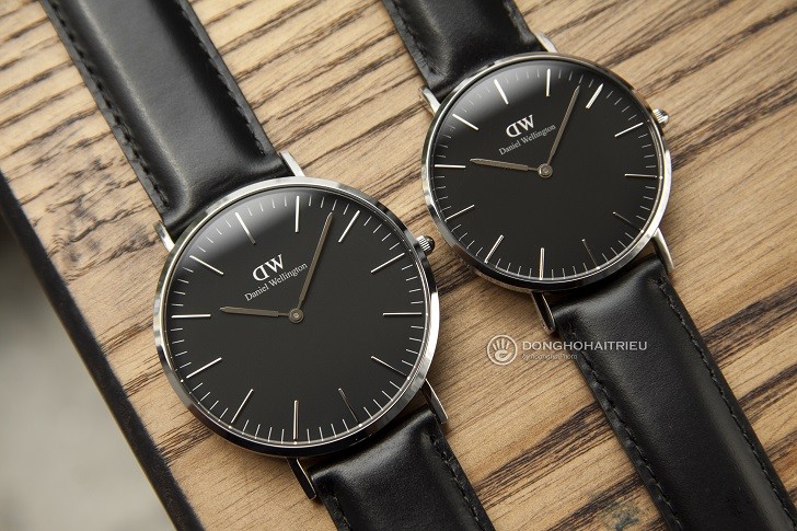 Daniel Wellington Classic Black Sheffield DW00100133 chinh hang