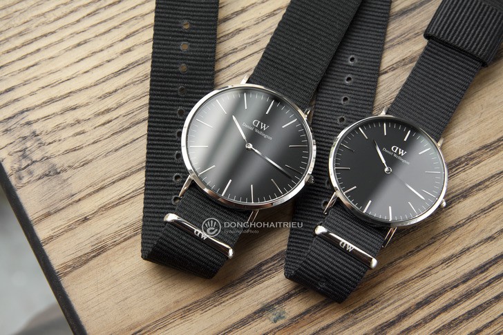 Đồng hồ nữ Daniel Wellington DW00100151 dây vải trẻ trung - Ảnh 1