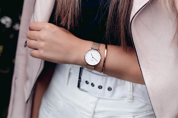 Đồng hồ nữ Daniel Wellington DW00100163 thay pin miễn phí - Ảnh 5