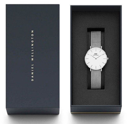 Đồng hồ Daniel Wellington DW00100164 giá rẻ, dây lưới - Ảnh: 4