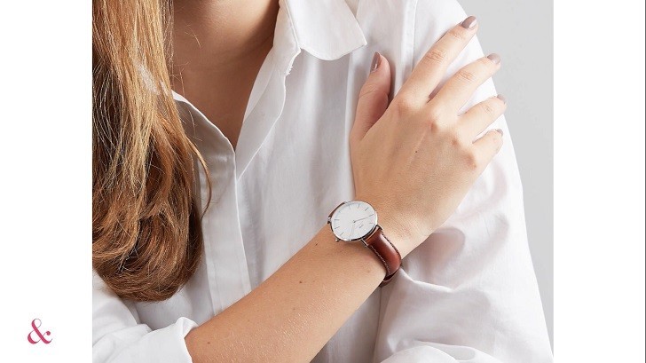 Đồng hồ nữ Daniel Wellington DW00100187 thay pin miễn phí - Ảnh 4