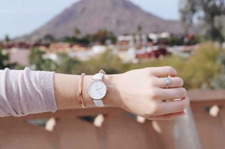 Đồng hồ nữ Daniel Wellington DW00100189 thay pin miễn phí - Ảnh 7