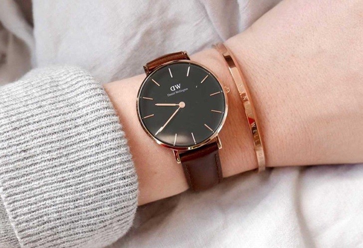 Đồng hồ Daniel Wellington DW00100233 siêu mỏng, thanh lịch - Ảnh 1