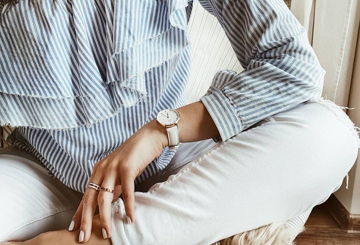 Đồng hồ nữ Daniel Wellington DW00100250 thay pin miễn phí - Ảnh 4