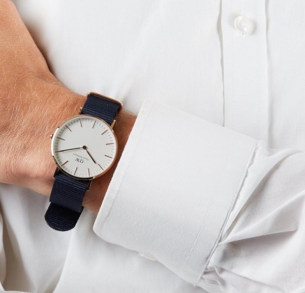 Đồng hồ Daniel Wellington DW00100279 giá rẻ, dây vải Nato - Ảnh 3