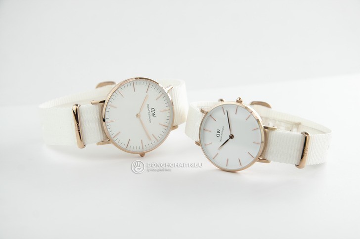 Đồng hồ nữ Daniel Wellington DW00100309 thay pin miễn phí - Ảnh 3