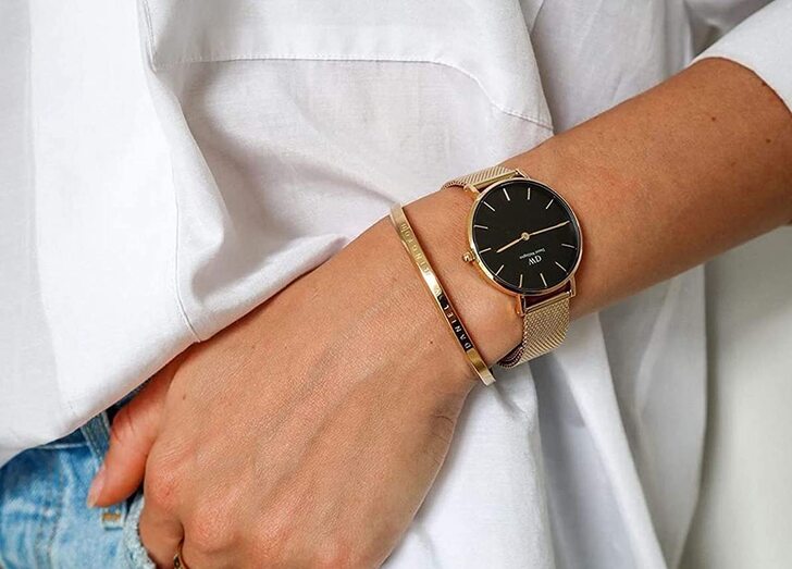 Đồng hồ Daniel Wellington DW00100347 giá rẻ, siêu mỏng 6mm - Ảnh 3