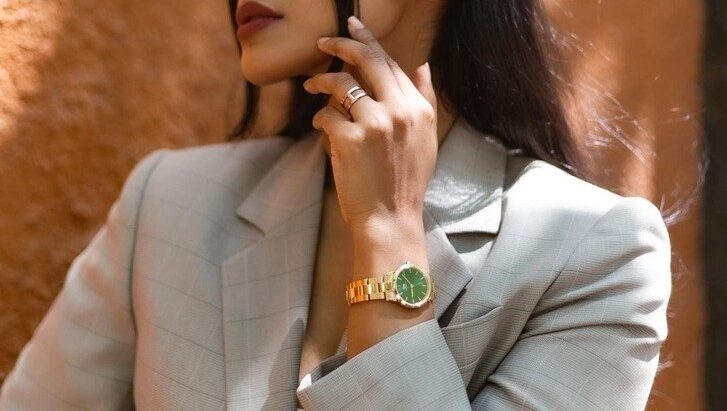 Đồng hồ Daniel Wellington DW00100420: Mạ vàng sang trọng - Ảnh 2