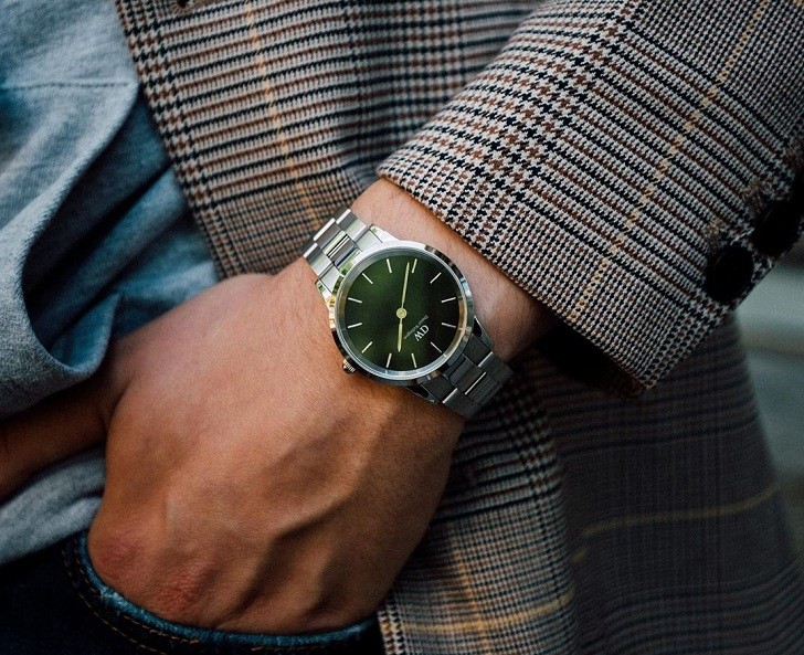 Đồng hồ Daniel Wellington DW00100427: Mặt số xanh quyến rũ - Ảnh 2