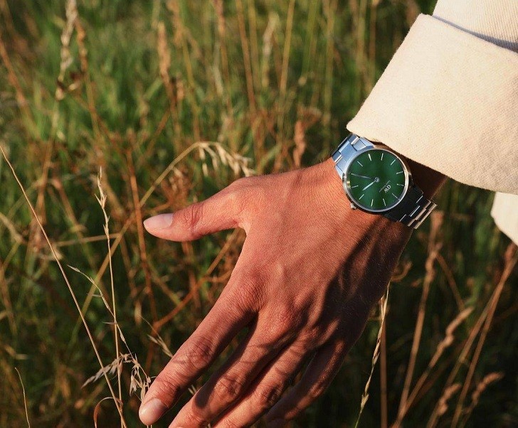 Đồng hồ Daniel Wellington DW00100427: Mặt số xanh quyến rũ - Ảnh 3