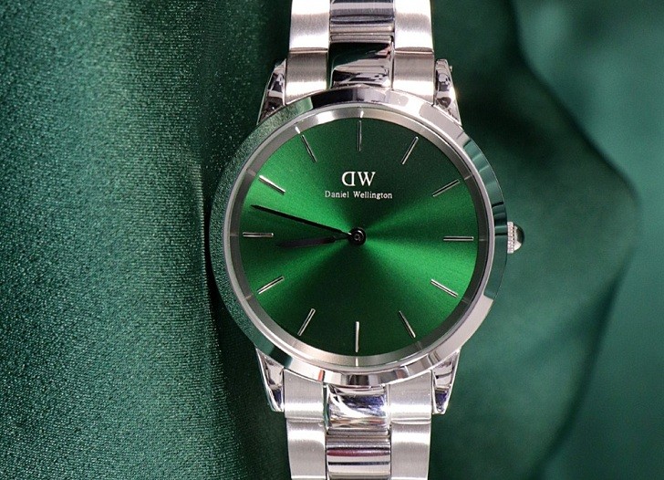 Đồng hồ Daniel Wellington DW00100427: Mặt số xanh quyến rũ - Ảnh 5