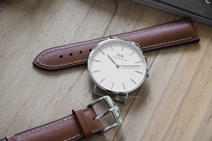 Dây da Hirsch James - Da thật 100%, chịu nước lên đến 300m - Ảnh: 6