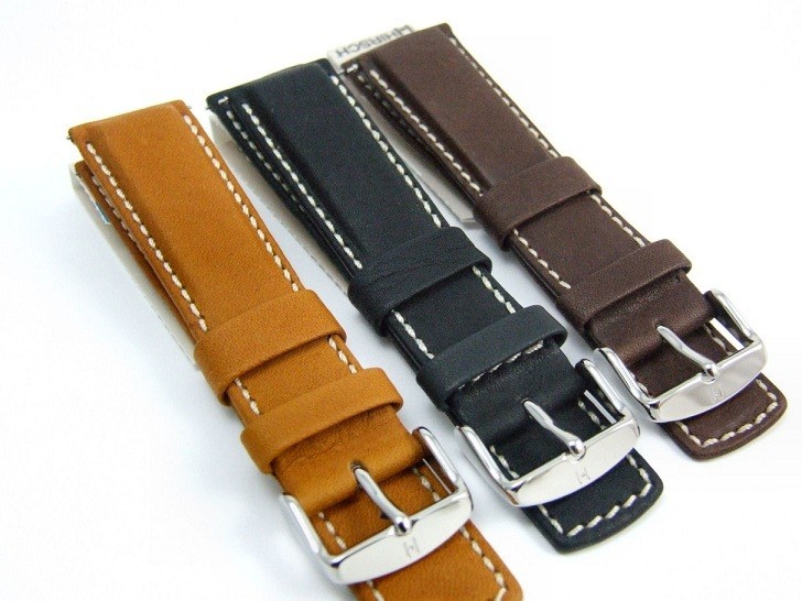 Dây da Hirsch Mariner - Da thật 100%, chịu nước, chịu mùi hôi Ảnh 2