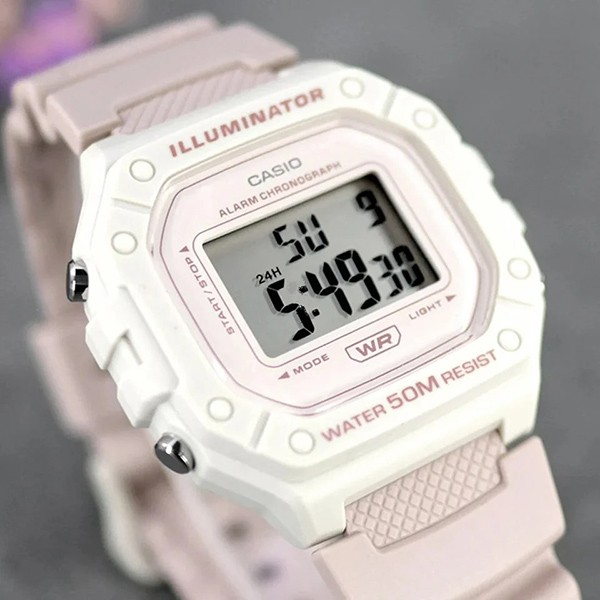 Đồng hồ Casio W-218HC-4A2VDF chính hãng 100% - Ảnh 2