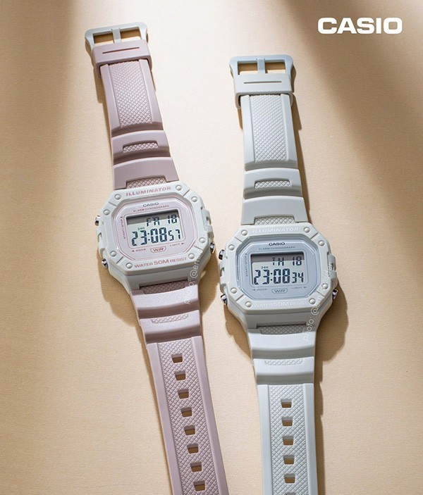 Đồng hồ Casio W-218HC-4A2VDF chính hãng 100% - Ảnh 3