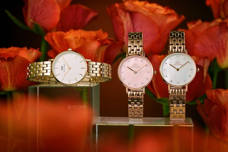 Đồng hồ Daniel Wellington Petite 5-Link DW00100613 chính hãng 100% - Ảnh 1