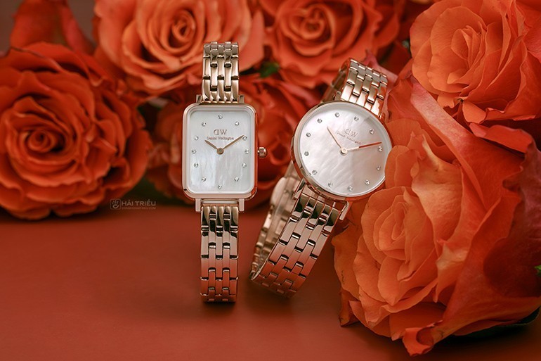 Đồng hồ Daniel Wellington Petite 5-Link DW00100613 chính hãng 100% - Ảnh 5