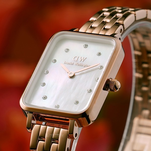 Đồng hồ Daniel Wellington Quadro 5-Link DW00100620 chính hãng 100% - Ảnh 2