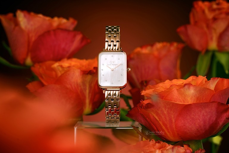 Đồng hồ Daniel Wellington Quadro 5-Link DW00100620 chính hãng 100% - Ảnh 5