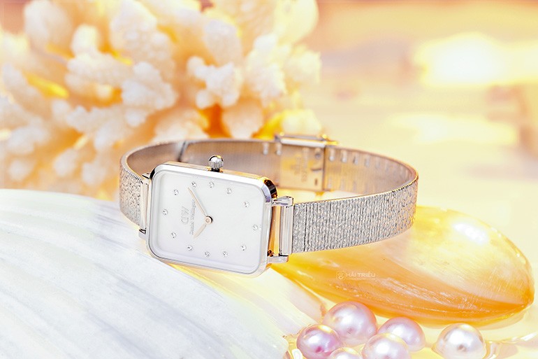 Đồng hồ Daniel Wellington Quadro DW00100580 chính hãng 100% - Ảnh 5