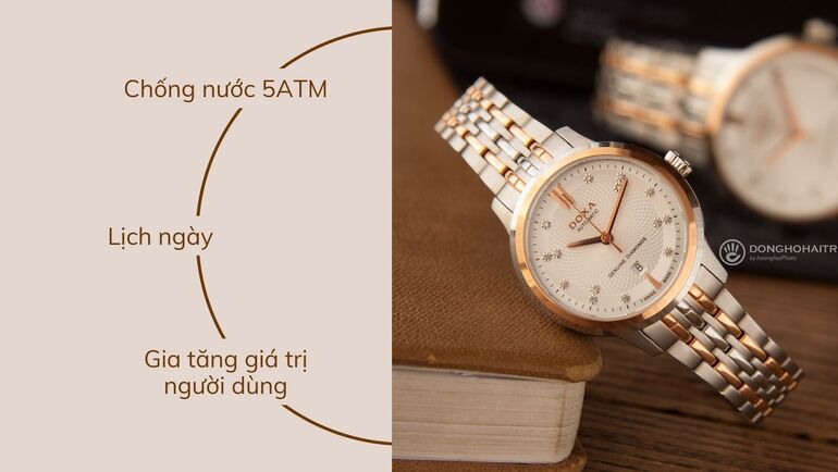Đồng hồ Doxa Executive D221RSV chính hãng 100% - Ảnh 4