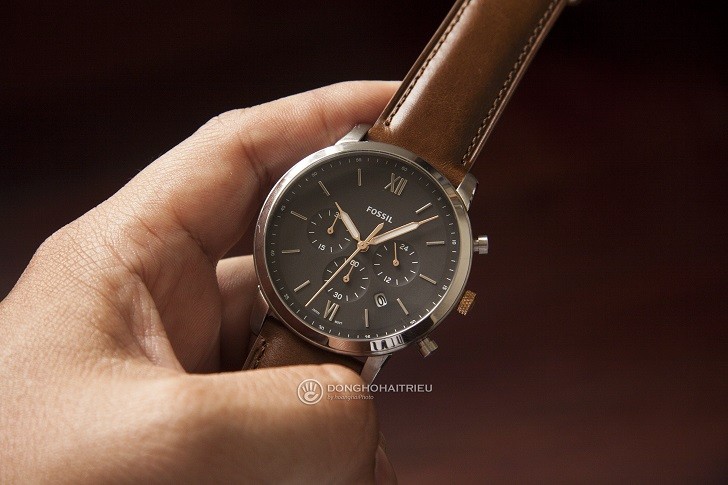 Đồng hồ Fossil FS5408 Chronograph 6 kim thể thao độc đáo - Ảnh 1
