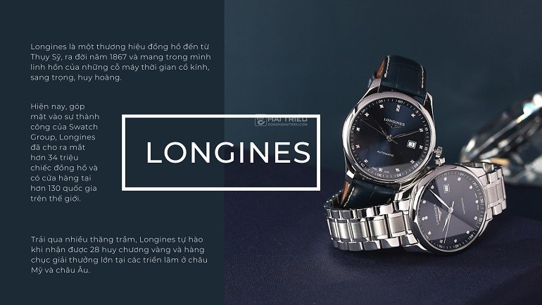 Đồng hồ Longines Master L2.893.4.97.6 chính hãng 100%