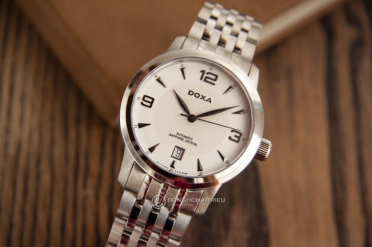 Đồng hồ nam Doxa D147SWHW: Mạnh mẽ, góc cạnh, sang trọng - Ảnh: 1